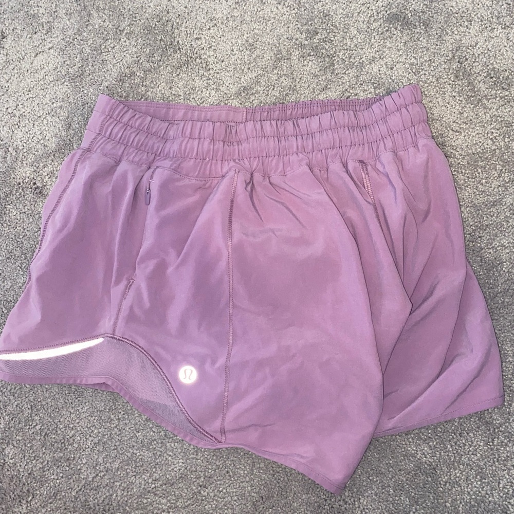 Lululemon Purple Hotty Hot Shorts Size 4 Tall